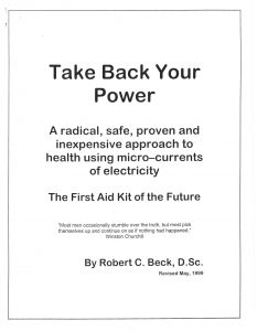 Take Back Your Power – Written by Dr. Robert C. Beck